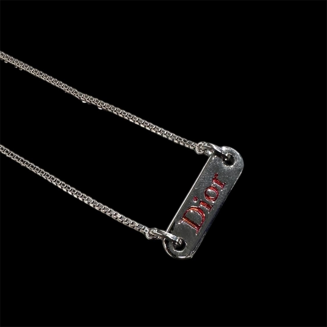 크리스찬 디올 이니셜 플레이트 목걸이 상품이미지2