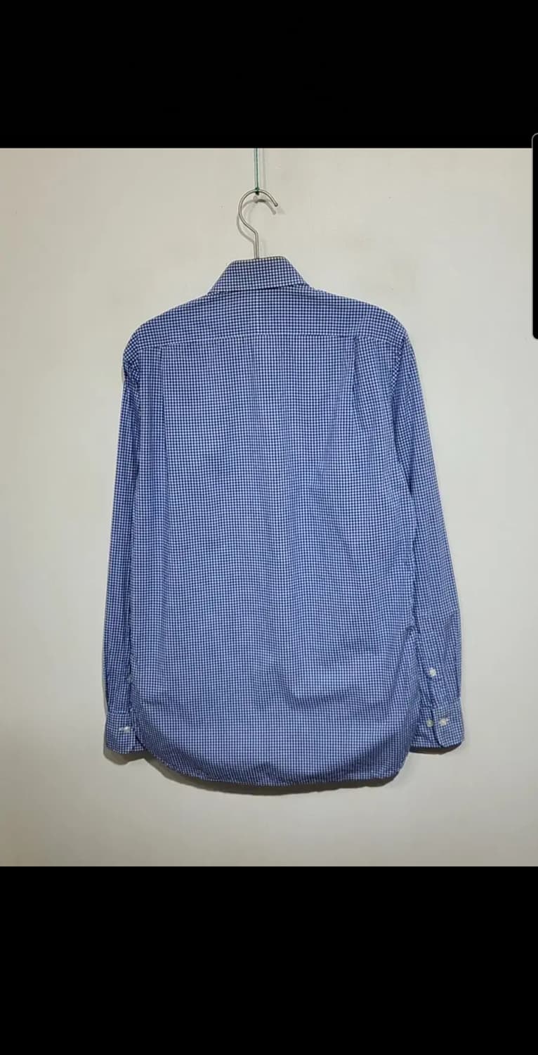 (S) 랄프로렌 폴로 셔츠 체크 남방 로고 캐주얼  상품이미지6