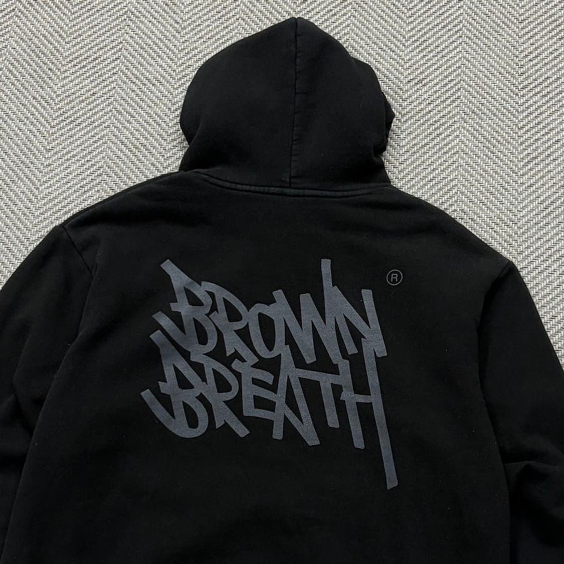 브라운브레스 베이직 로고 후드티 v2255 상품이미지4