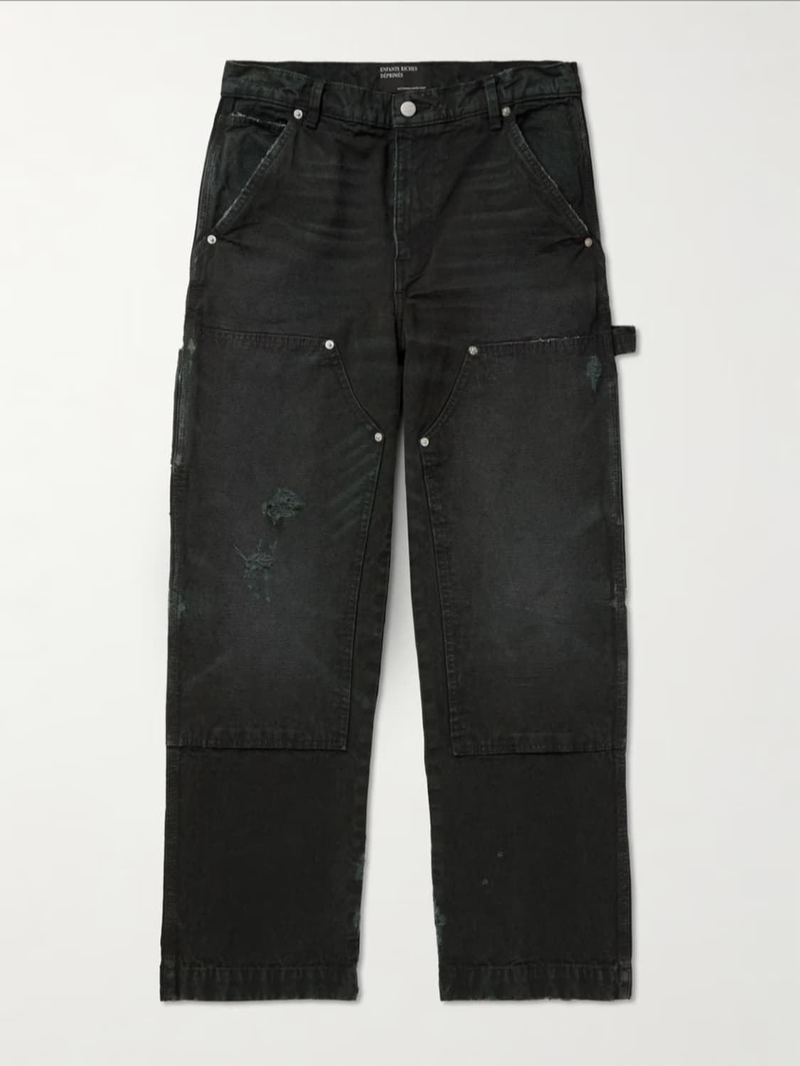 앙팡리쉬데프리메 ERD 스트레이트 디스트레스 더블니 카펜터 31 사이즈 상품이미지1