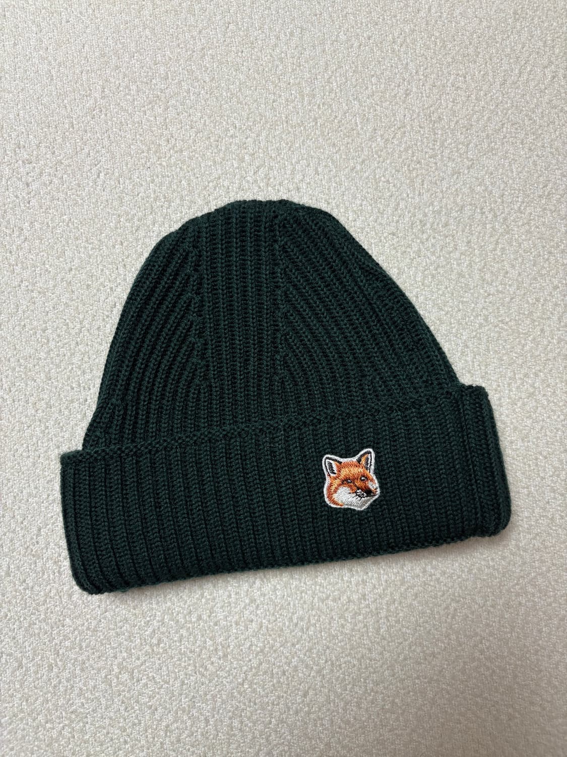 메종키츠네 maison kitsune 그린 비니 상품이미지1