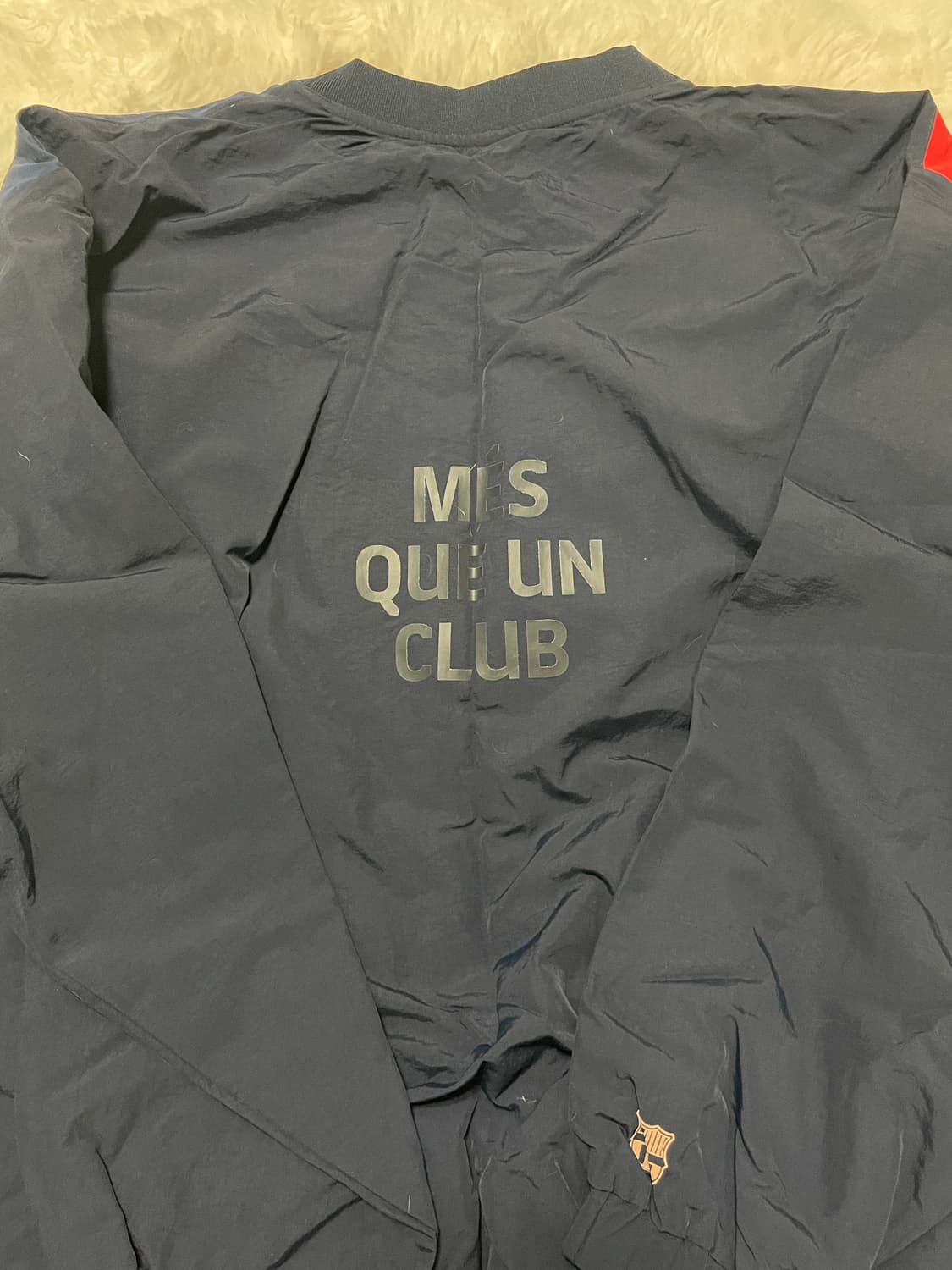 FC 바르셀로나 클래식 라인 우븐 맨투맨 상품이미지3