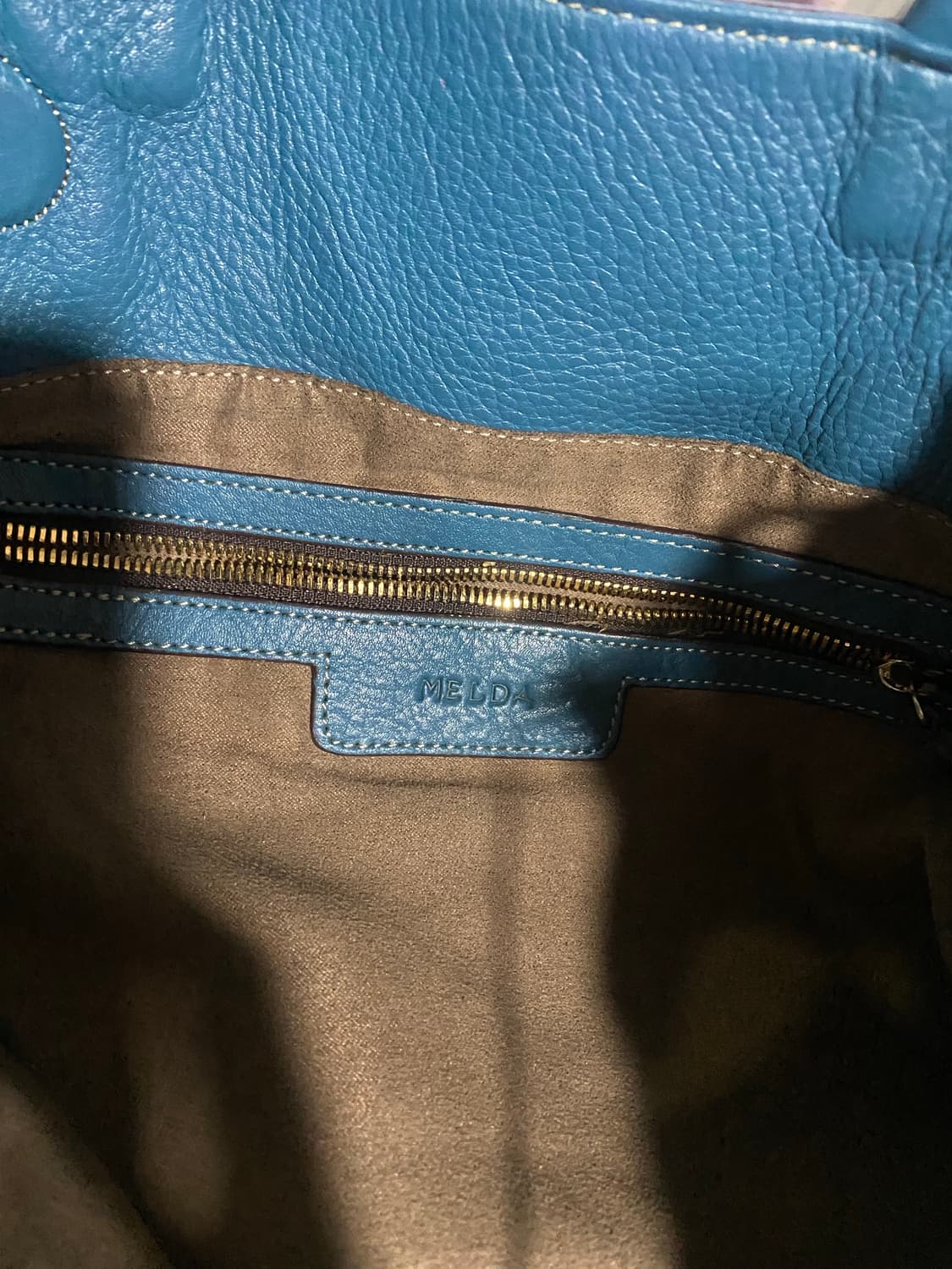 상태 좋은 청록색 리얼 빅백 상품이미지5