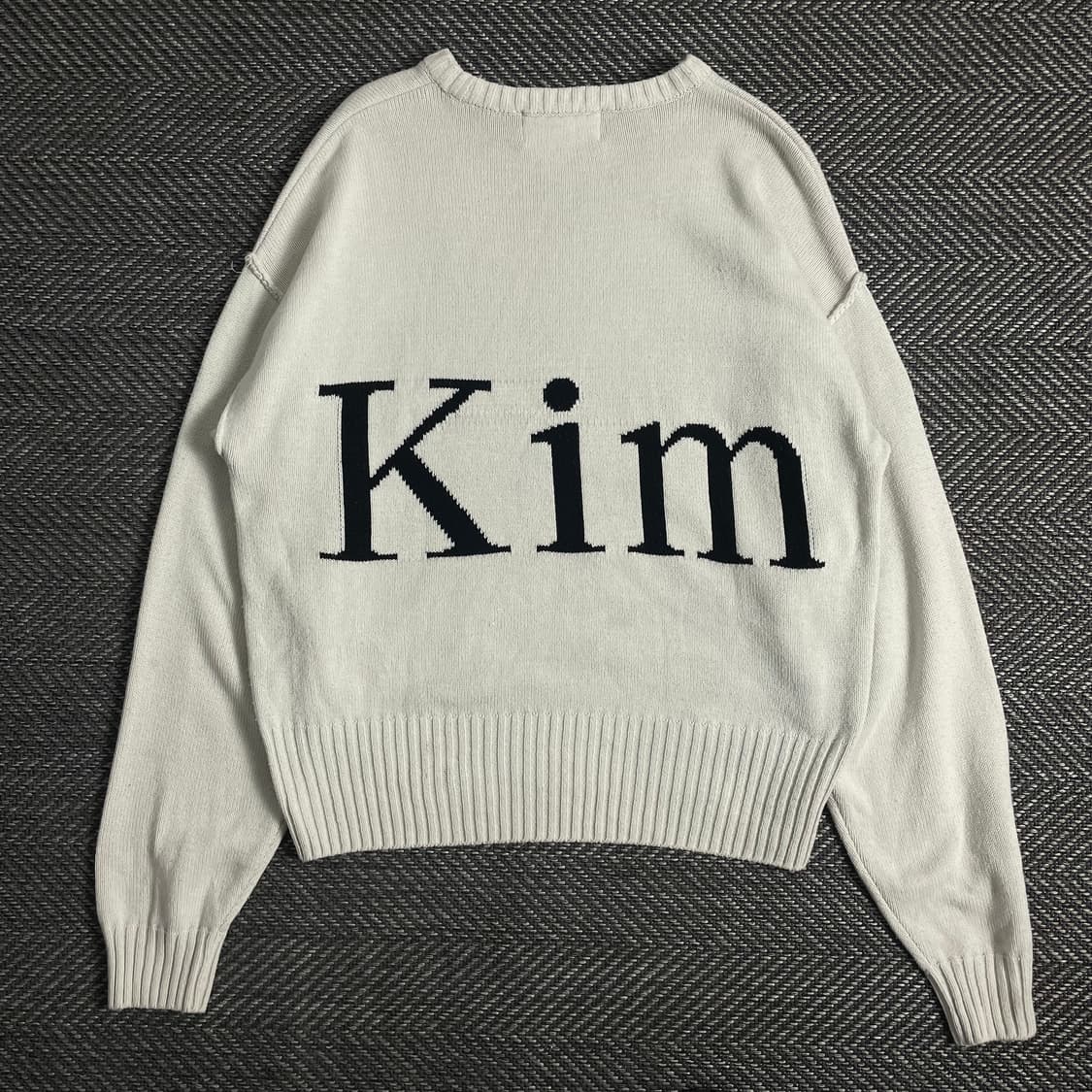 마뗑킴 빅로고 디테일 박시핏 니트y 2913 상품이미지4