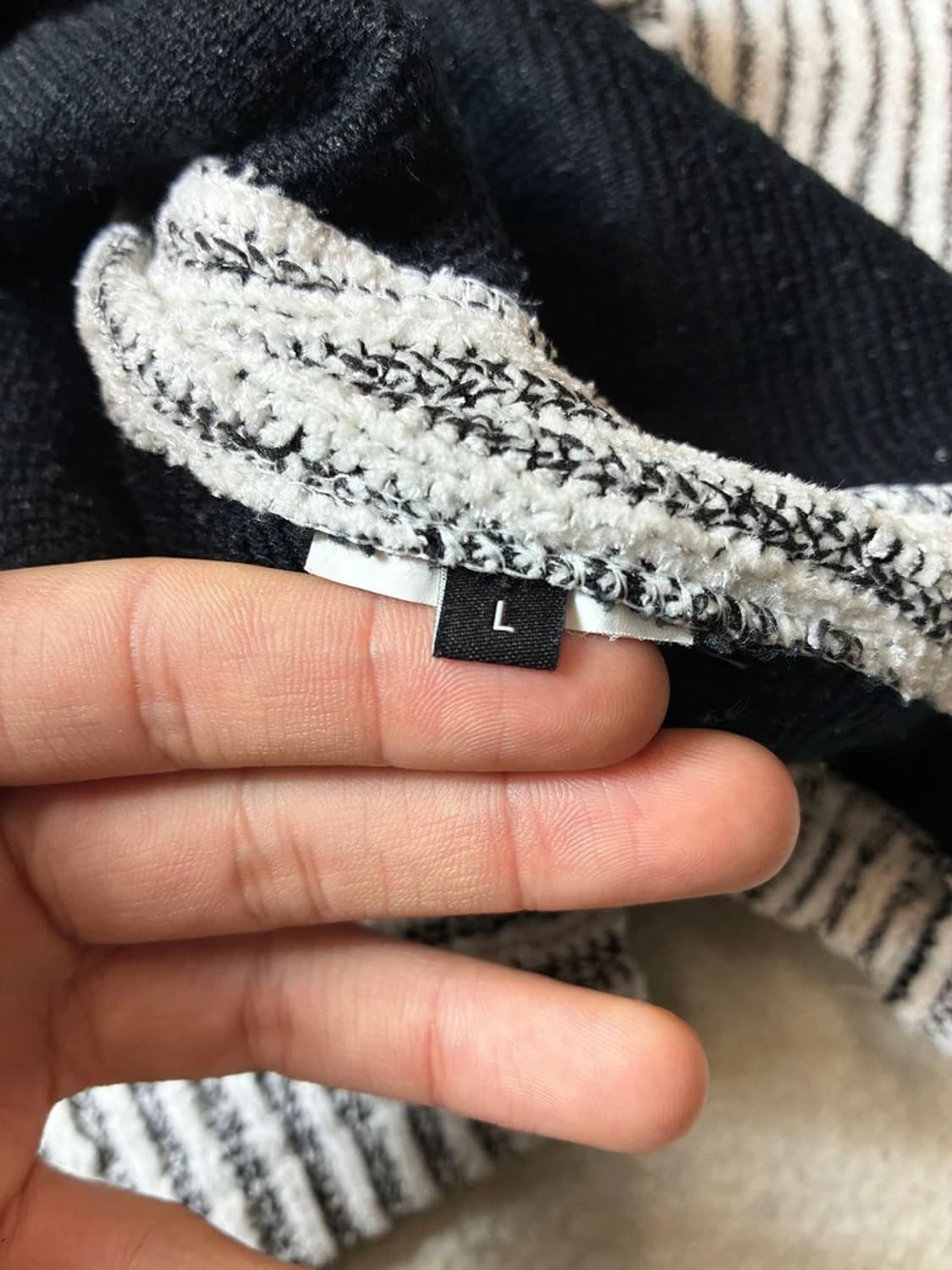 메종미네드 사이드버튼 더블 니트 PN6449 상품이미지9