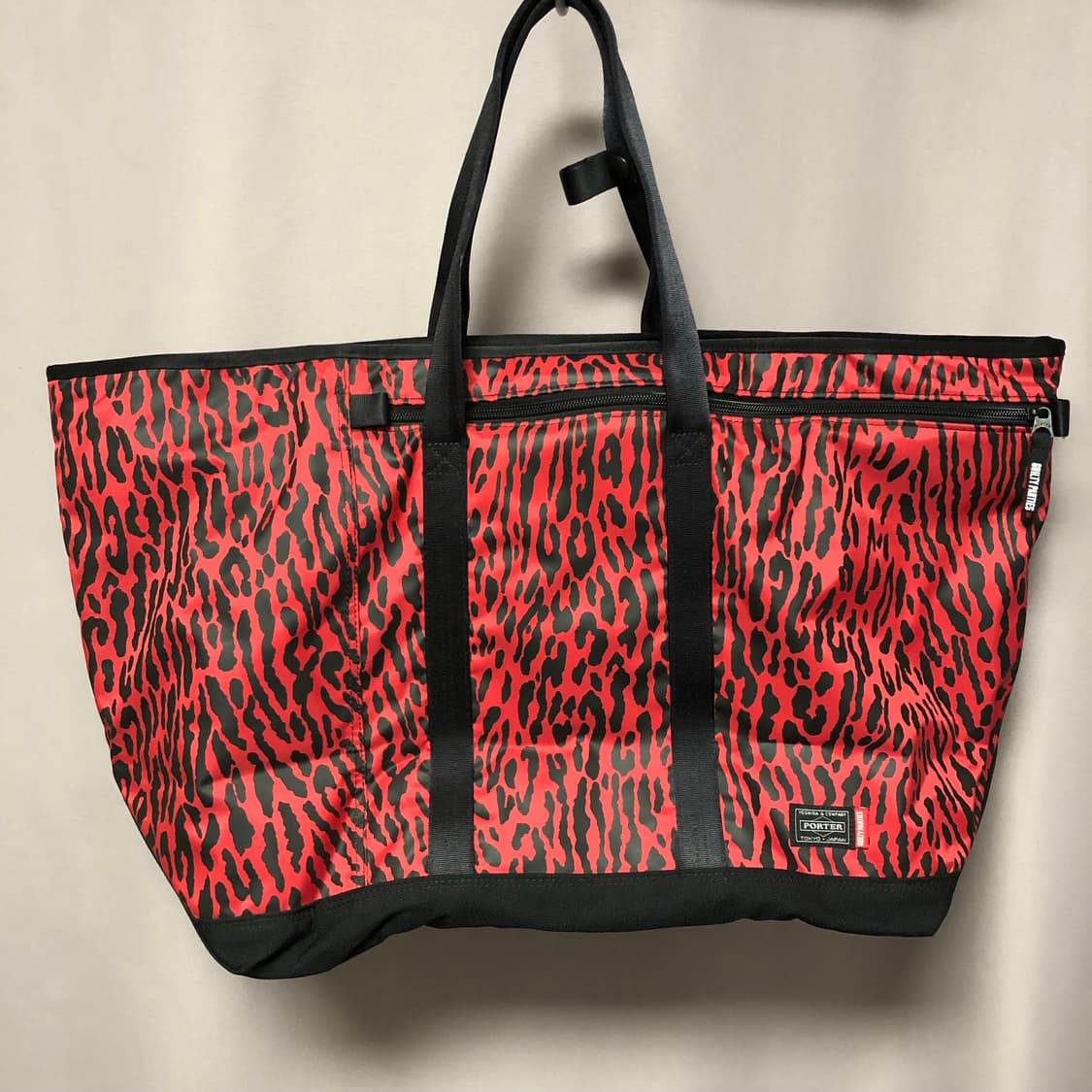 와코마리아x포터 레오파드 토트백 상품이미지5