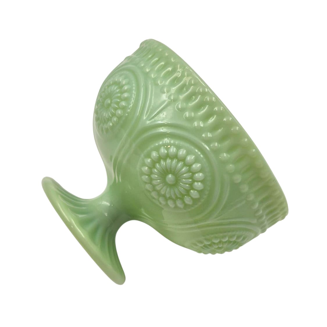 80s 미국 제디트 밀크글라스 컴포트 볼 1p 상품이미지4