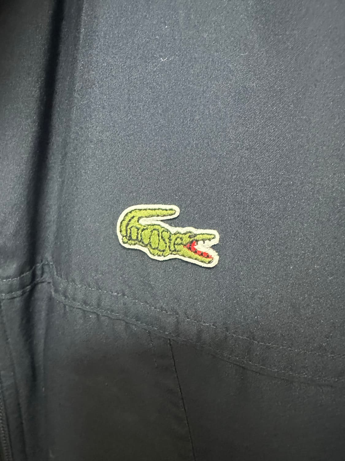no.172 라코스테 로고라인 블루종자켓 100 상태굿🙂 상품이미지4