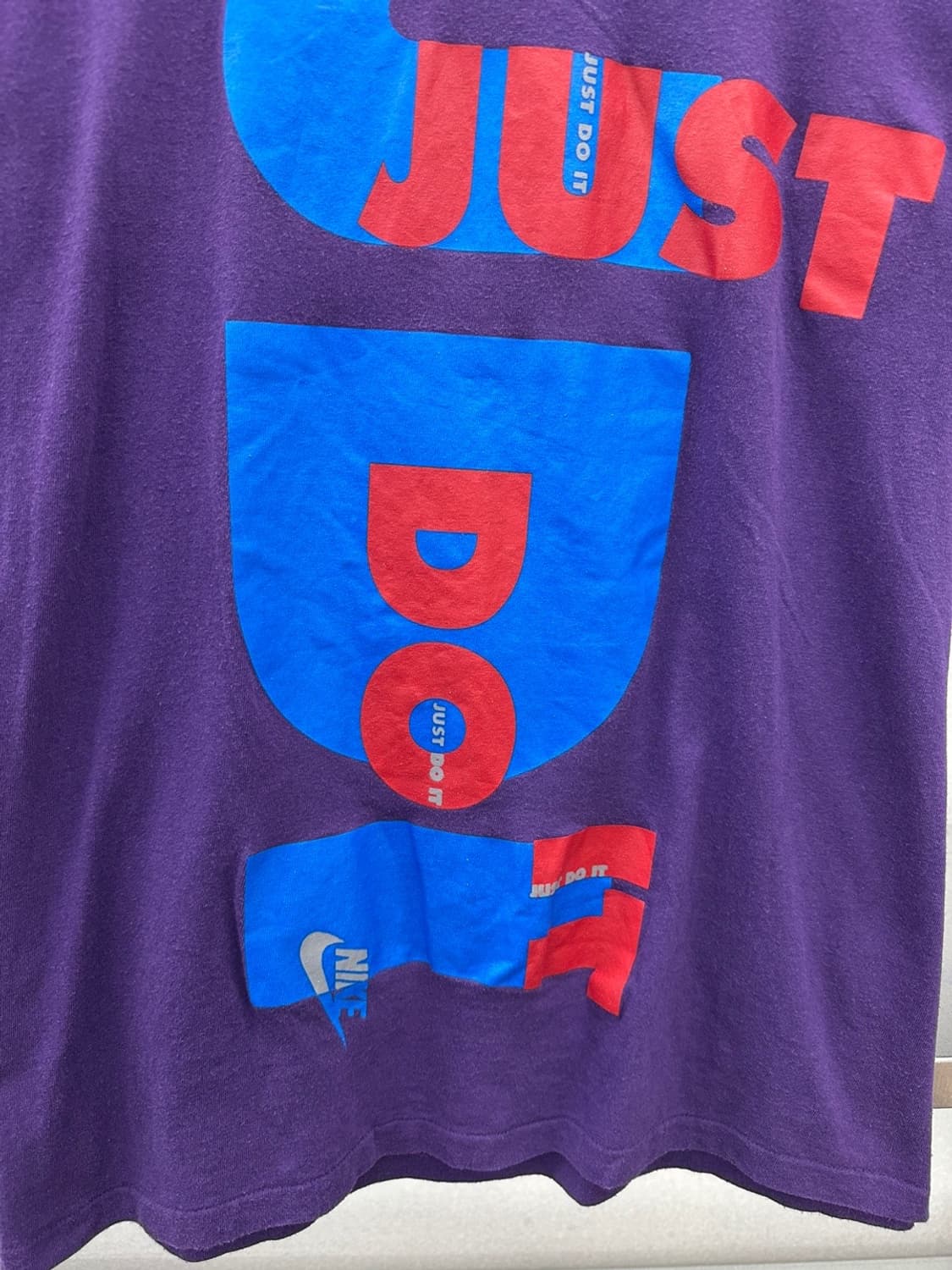 (M)90'S 나이키 USA 반팔-M599 상품이미지3