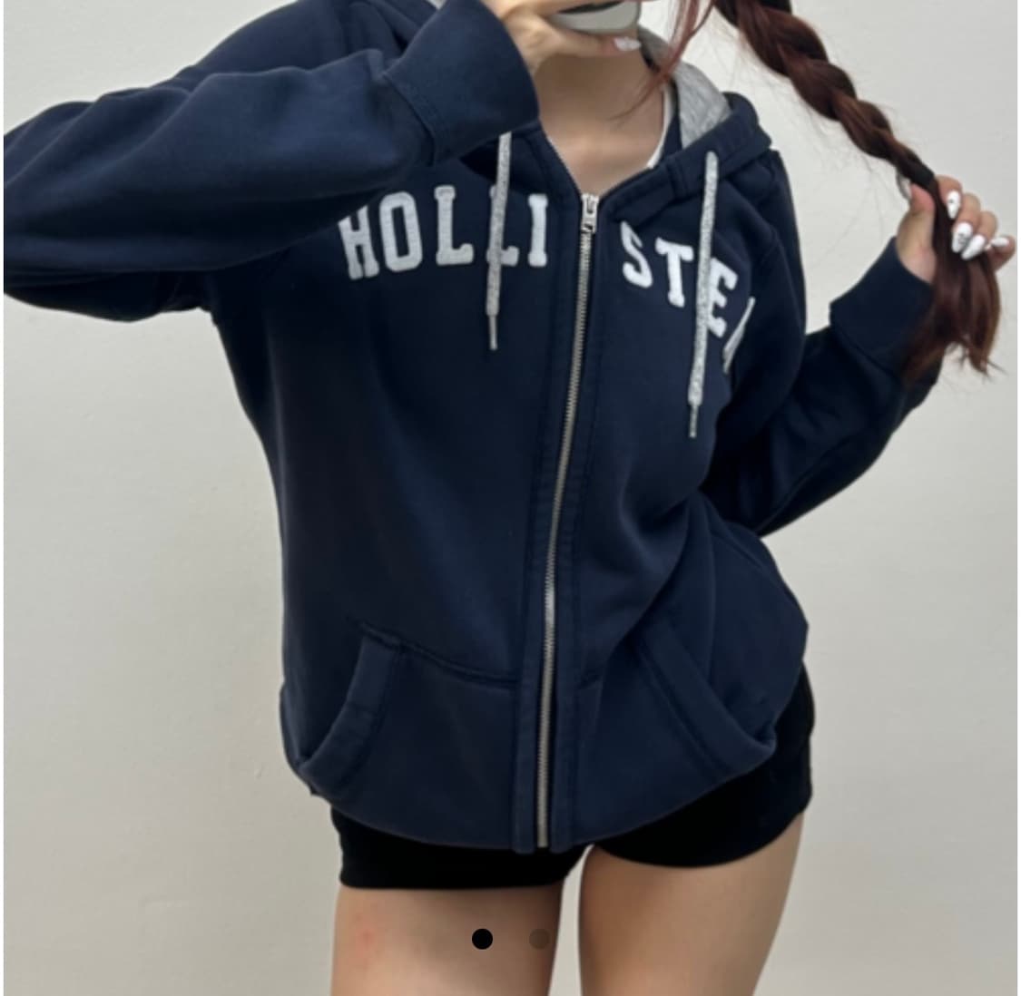 홀리스터 희귀후드집업 s 상품이미지1