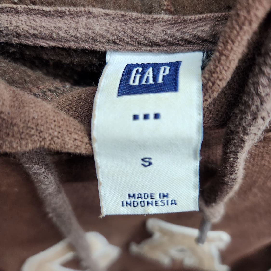 GAP 갭 아치로고 초코브라운 후드티 S(L) 상품이미지5