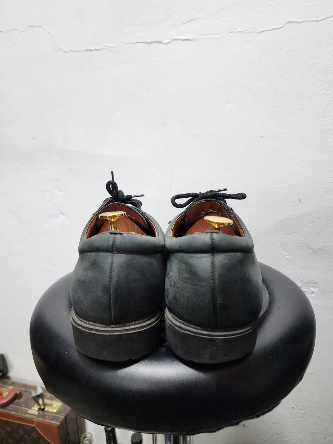 Claybrooke 리얼레더 빈티지 5홀 구두 상품이미지3