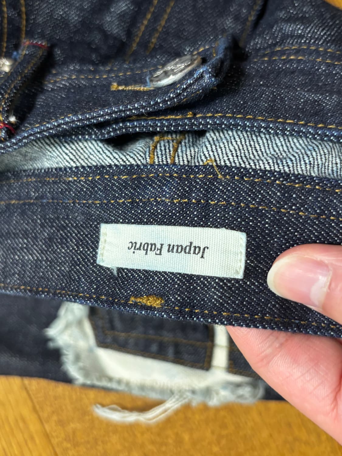 쿠스너프 사시코 셀비지 데님 상품이미지5