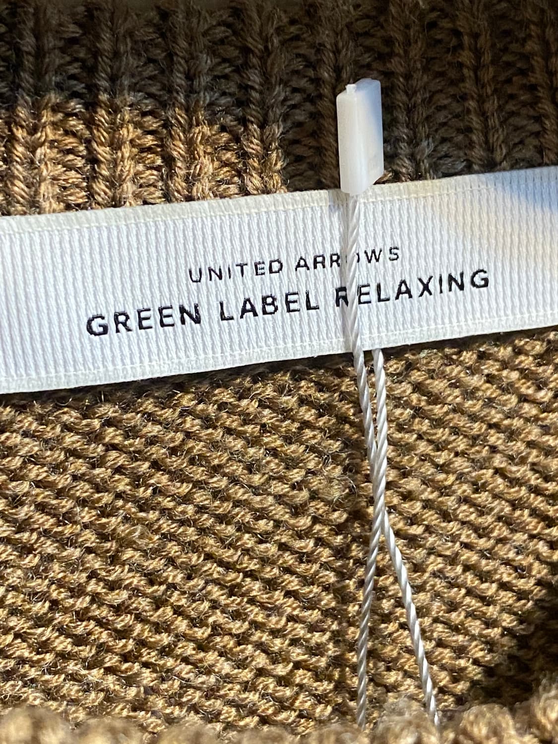 유나이티드 애로우즈 컬러 블록 니트 상품이미지3