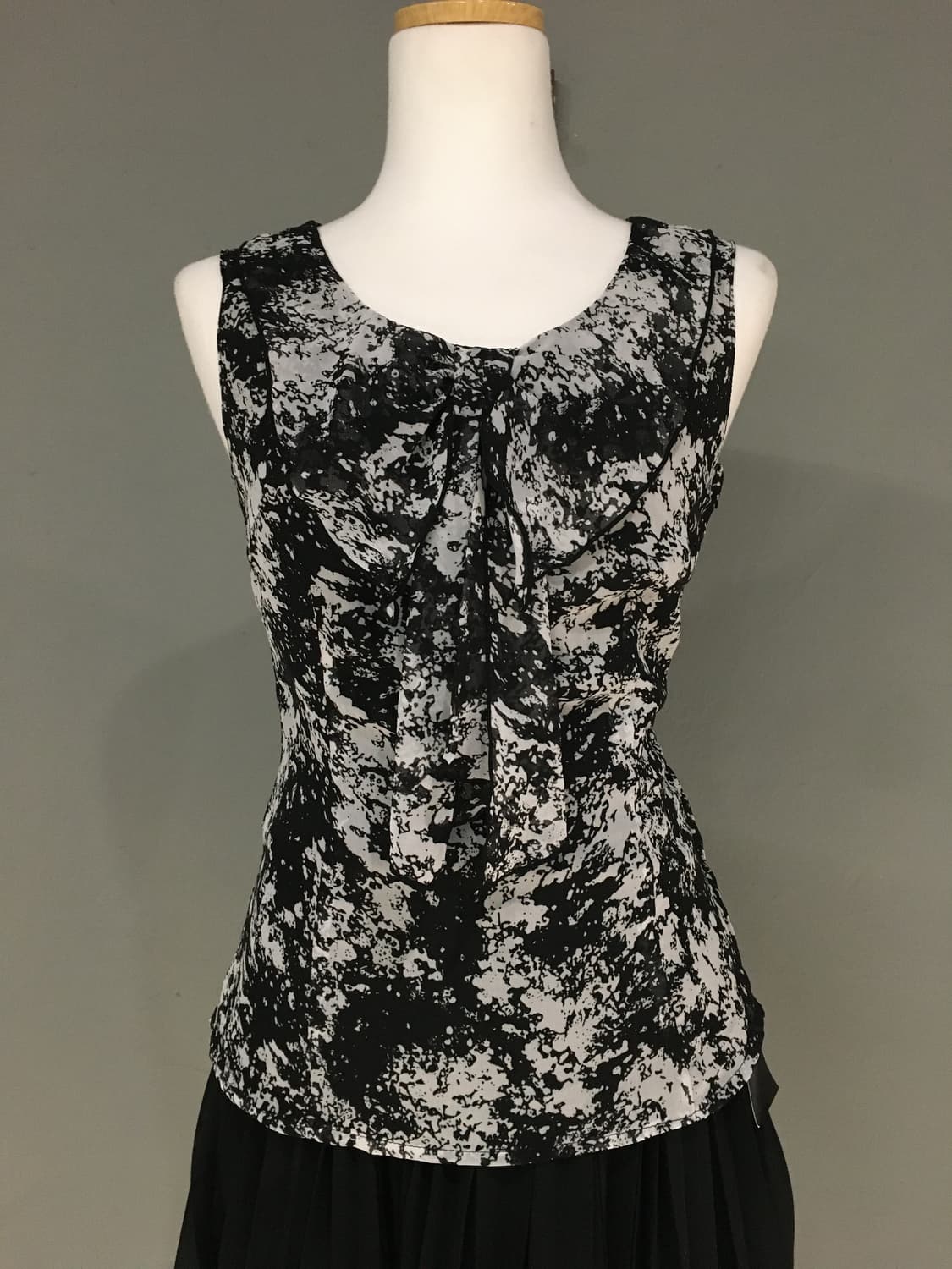 Painting ribbon point sleeveless 상품이미지2