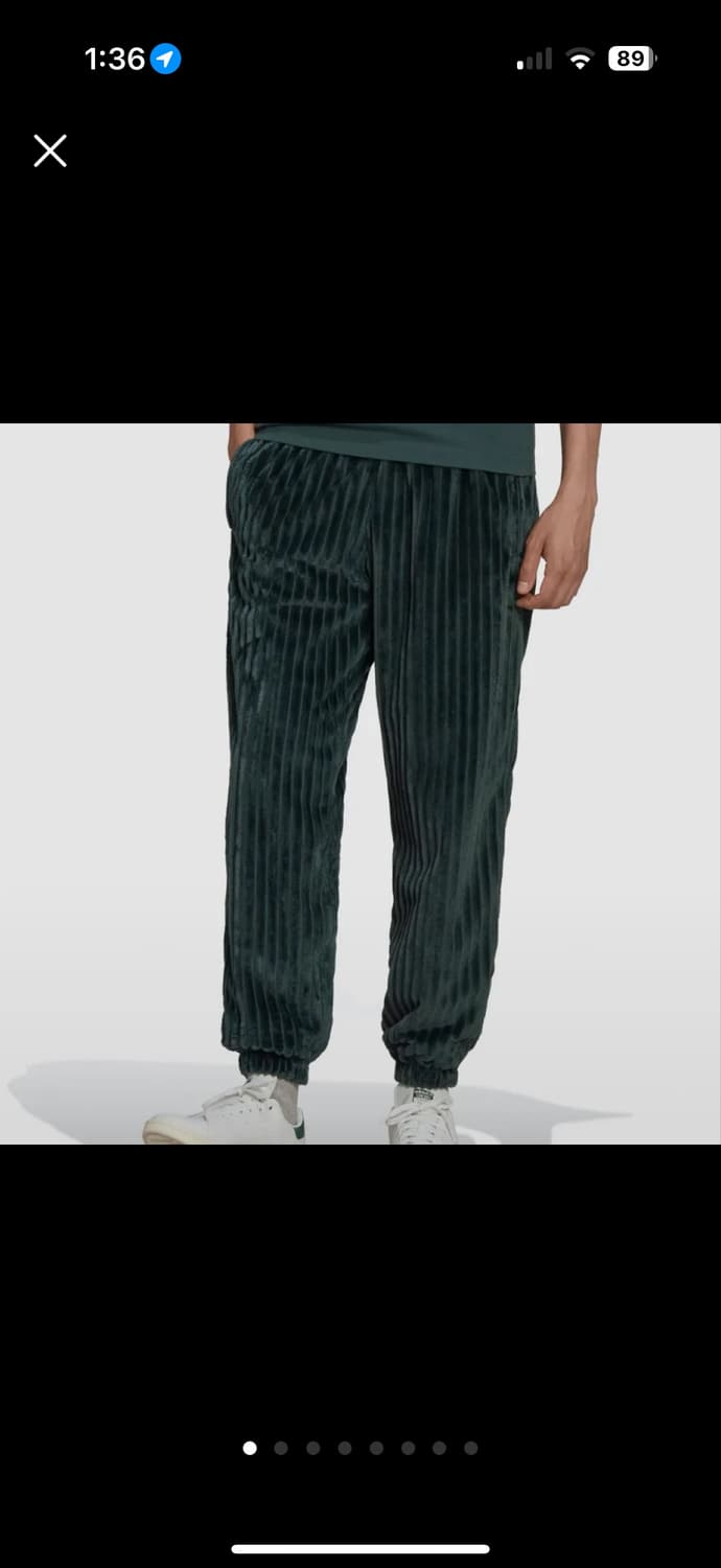 아디다스 벨벳 조거팬츠 M 상품이미지1