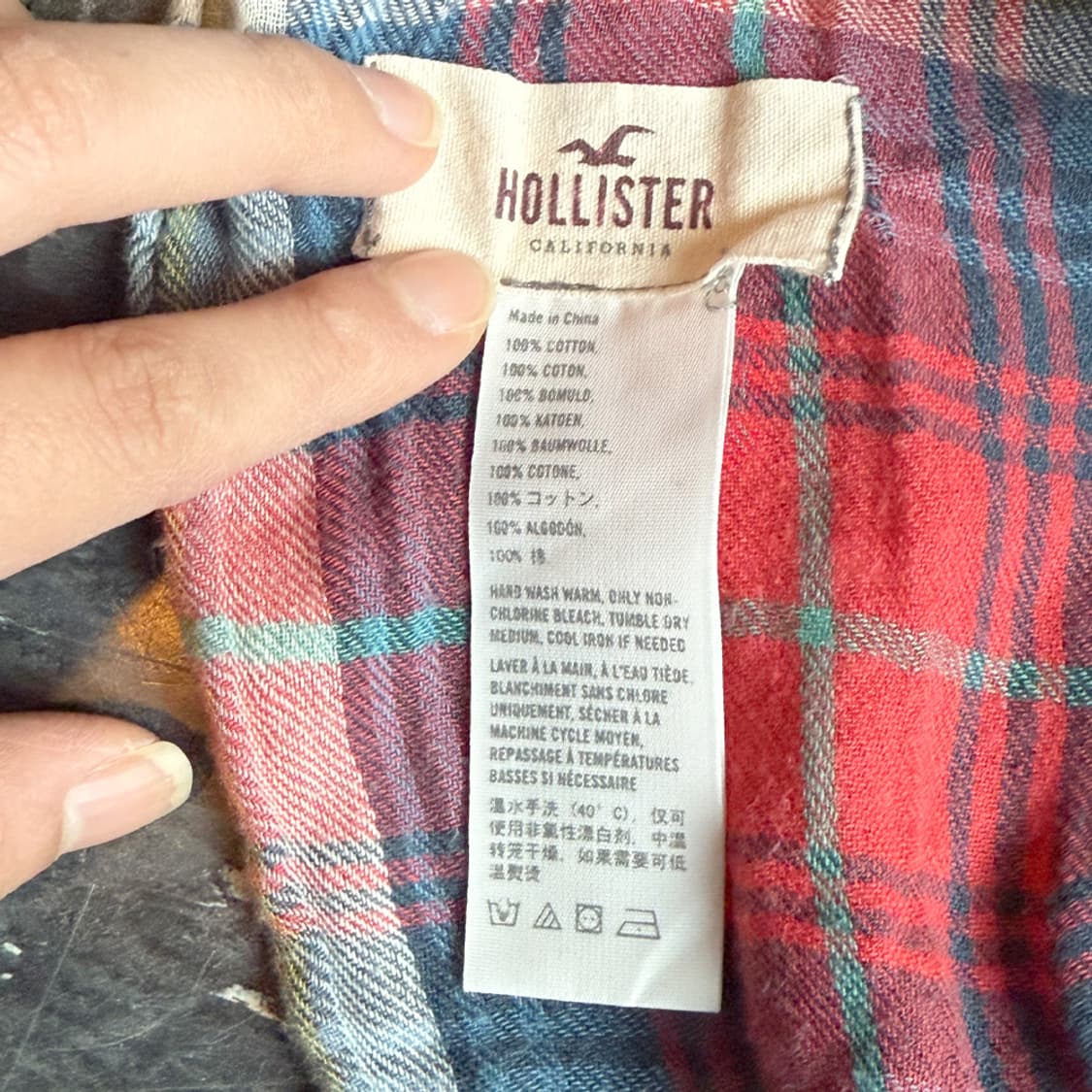 [HOLLISTER] 하루노 컬러테슬 머플러 상품이미지5