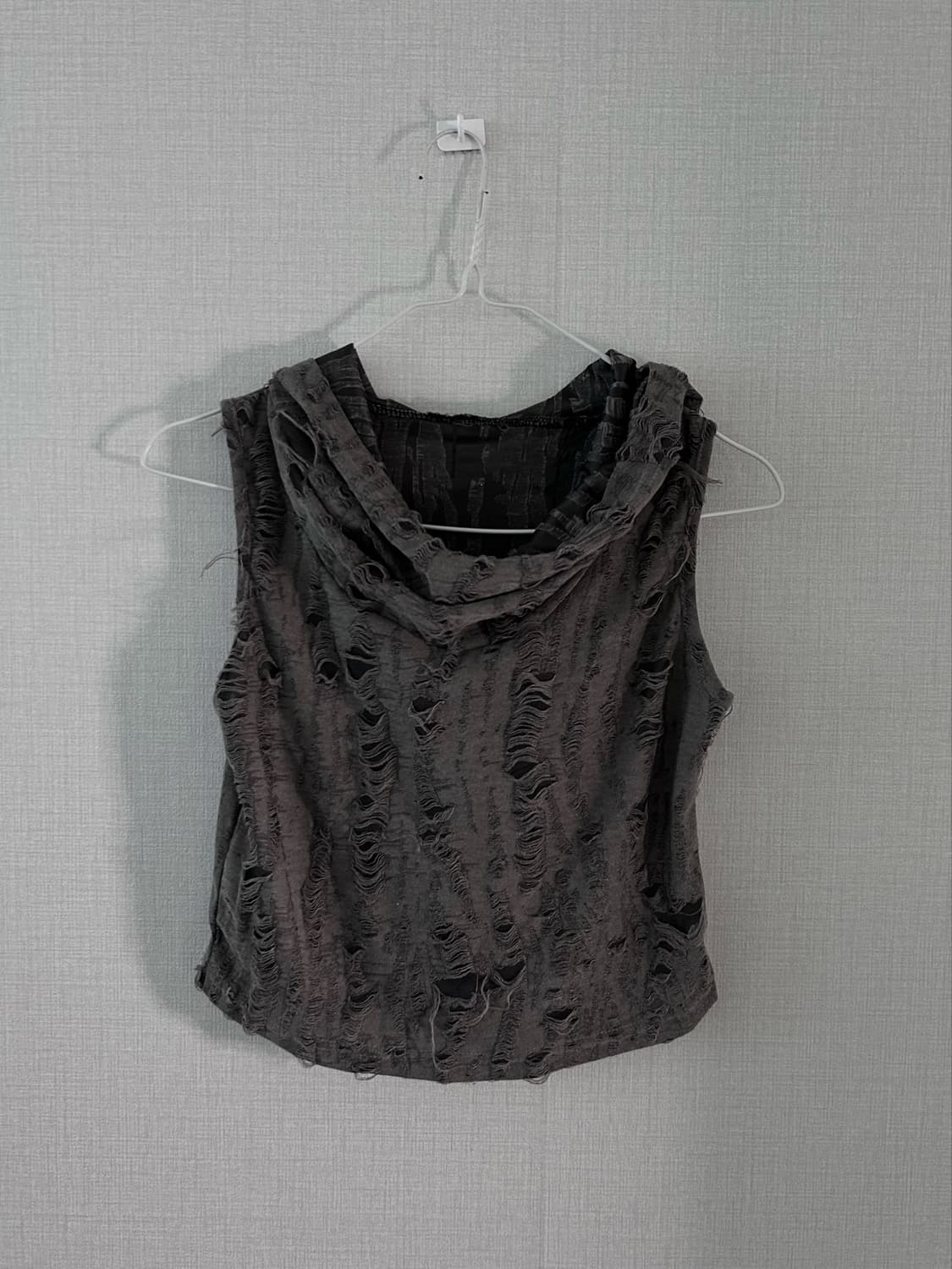 Damaged Grunge Sleeveless 상품이미지3