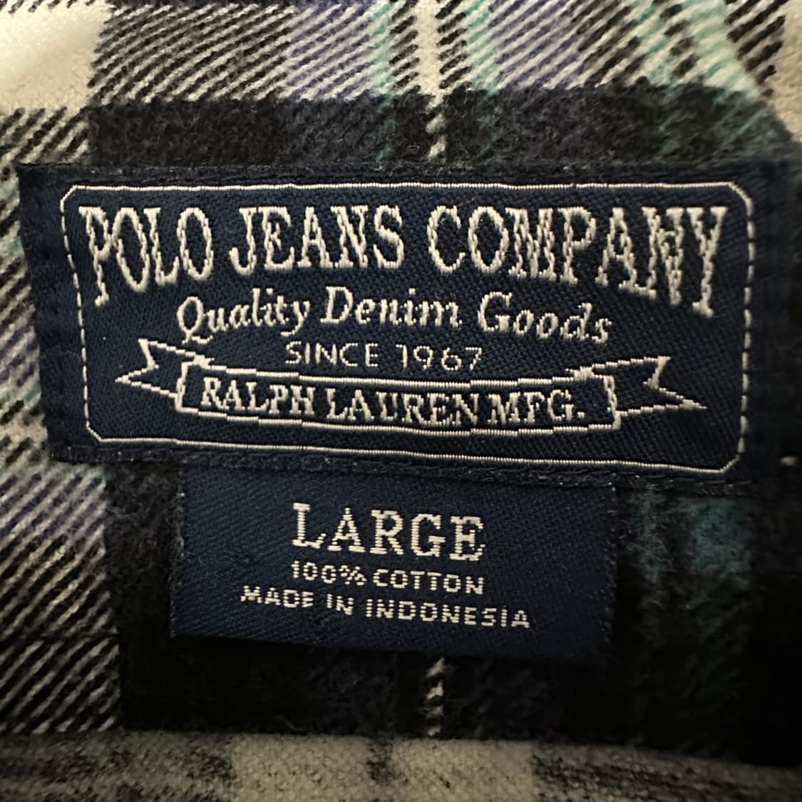 POLO RALPH LAUREN jeans check shirt 상품이미지4
