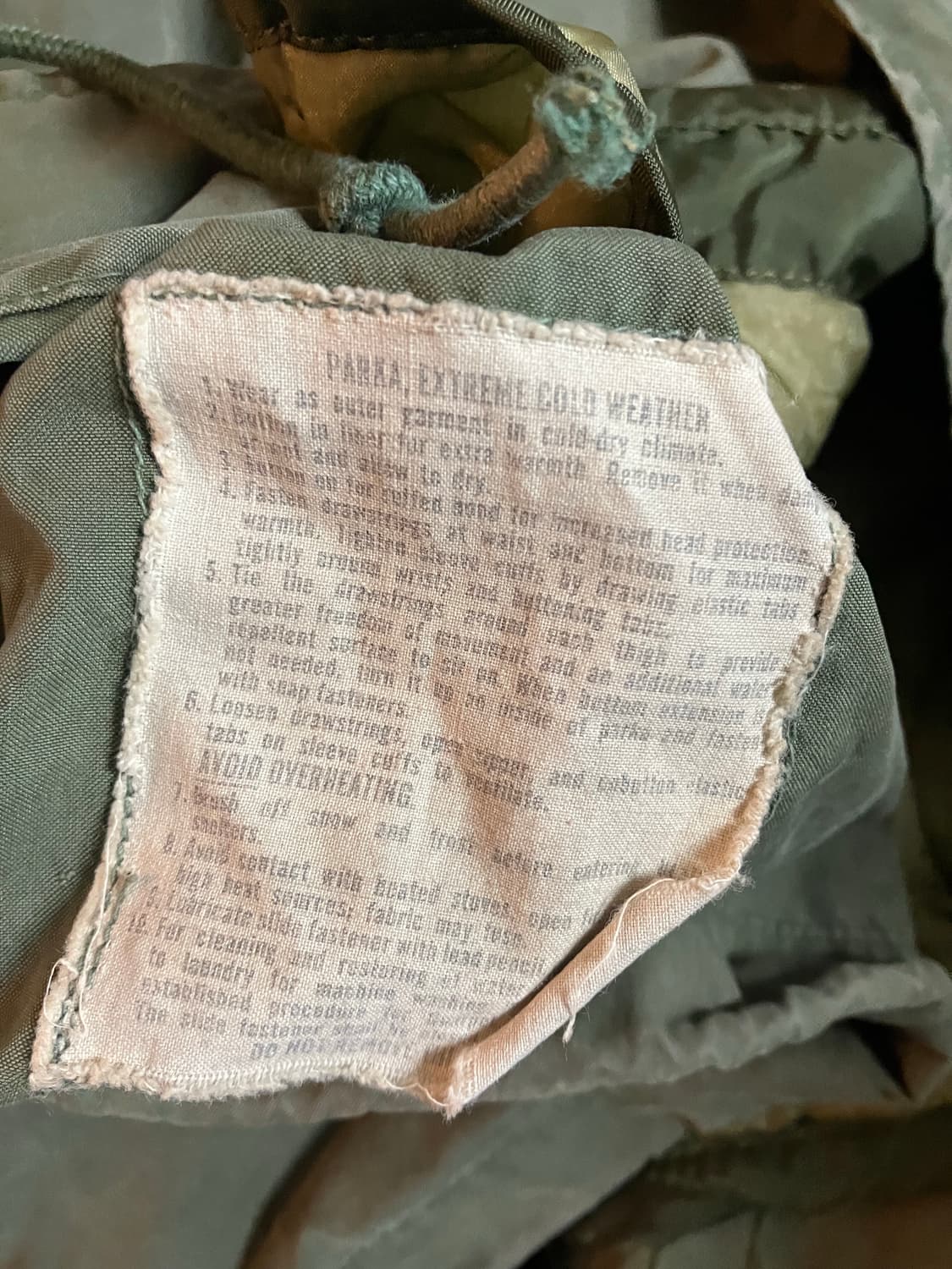 오리지널 M65 피쉬테일 파카 S 상품이미지5