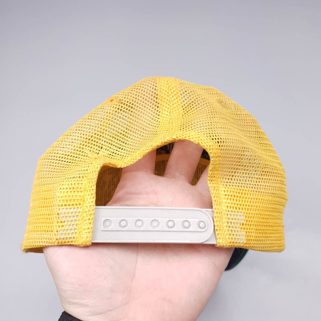 에드하디 옐로우 그린 비즈 호랑이자수 메쉬 볼캡 SIZ 상품이미지4