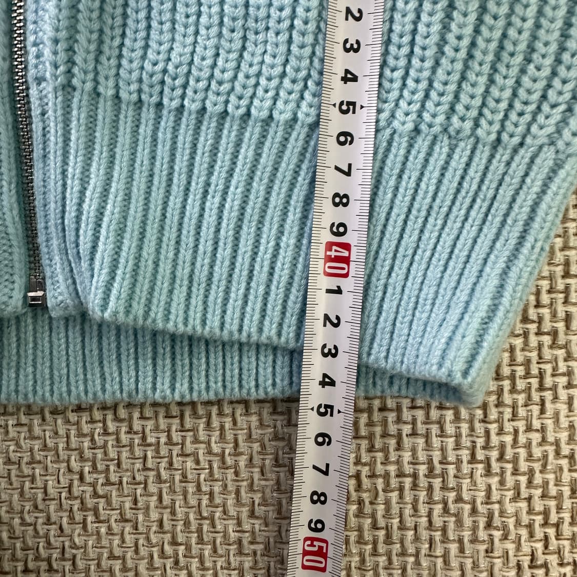 S 자라 니트 집업 0403D 상품이미지6