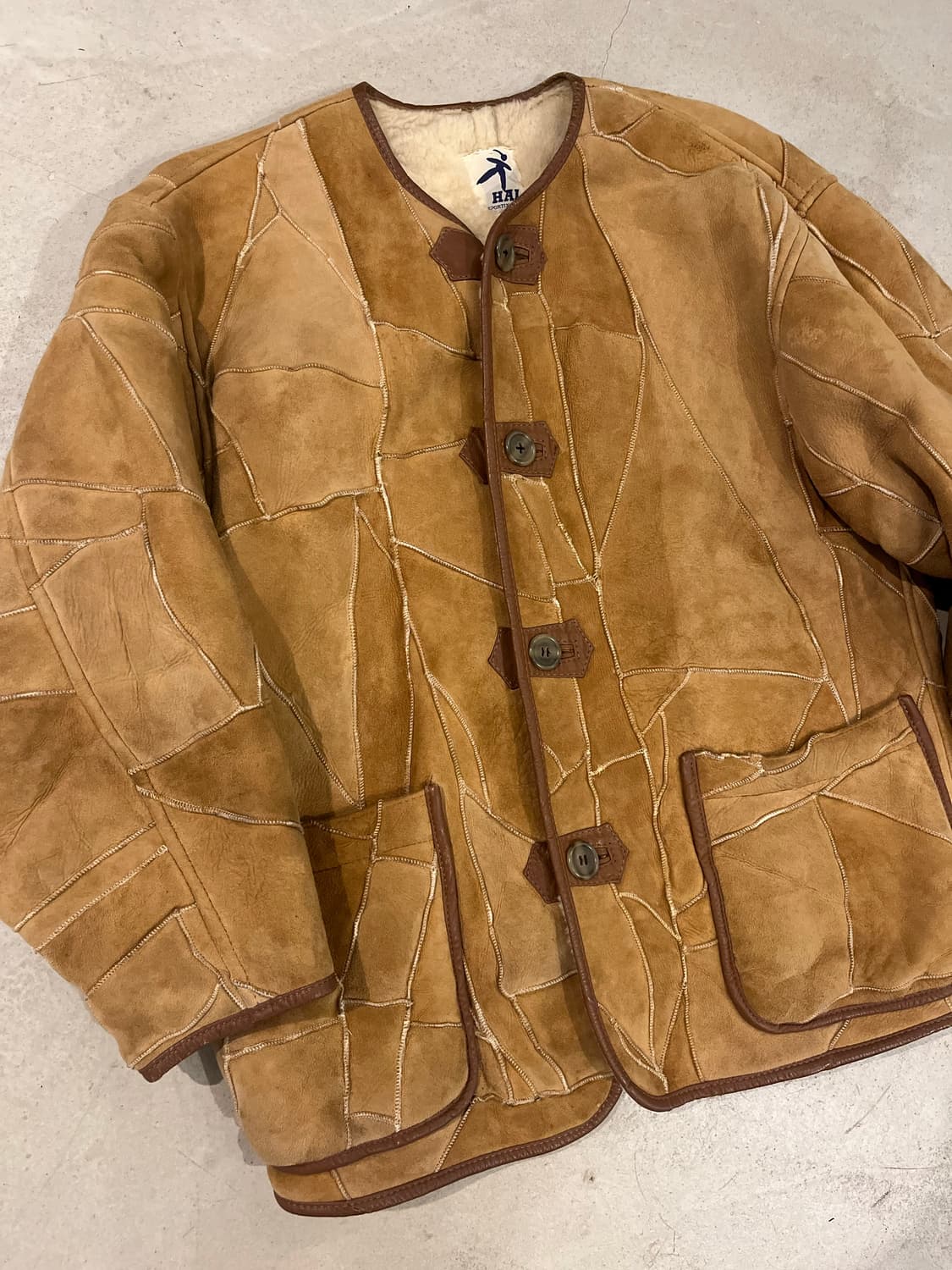 빈티지 90s  이세이미야케 HAI 무스탕 상품이미지1