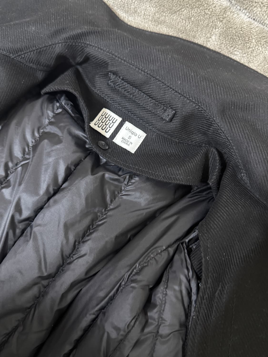 유니클로U 패딩탈착 피코트 상품이미지4