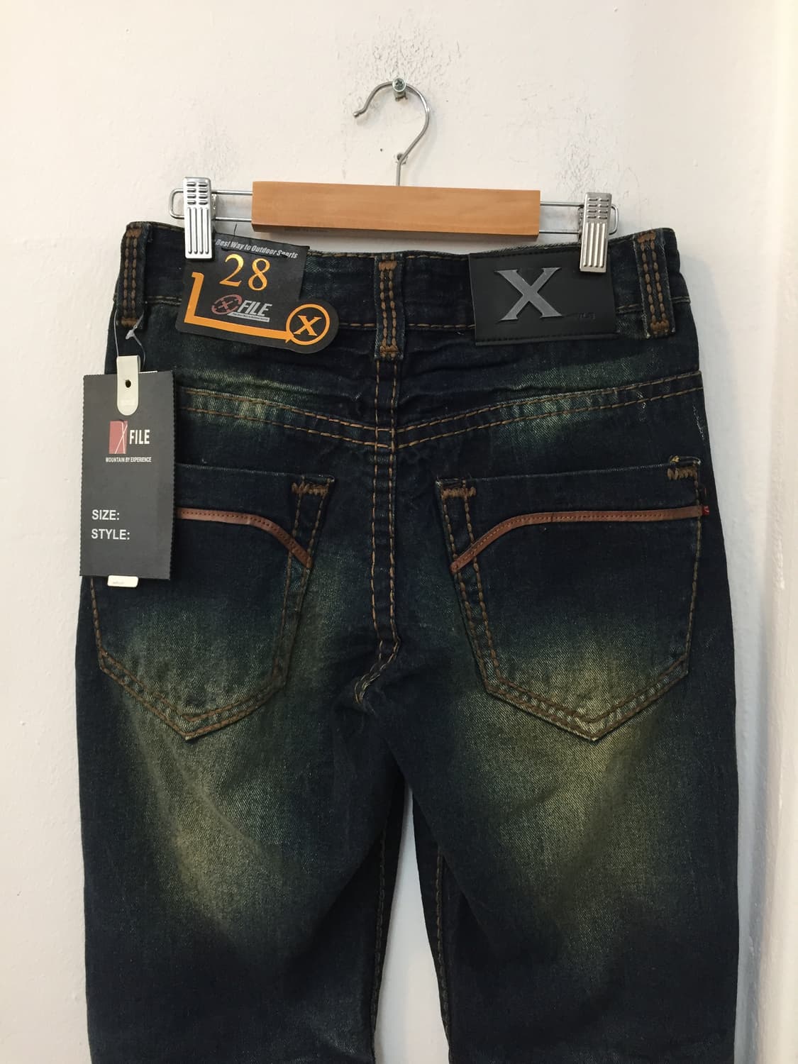 X-file jeans 빈티지 데님 28 상품이미지1