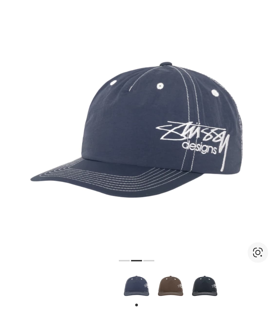 스투시 미드 뎁스 네이비 상품이미지2