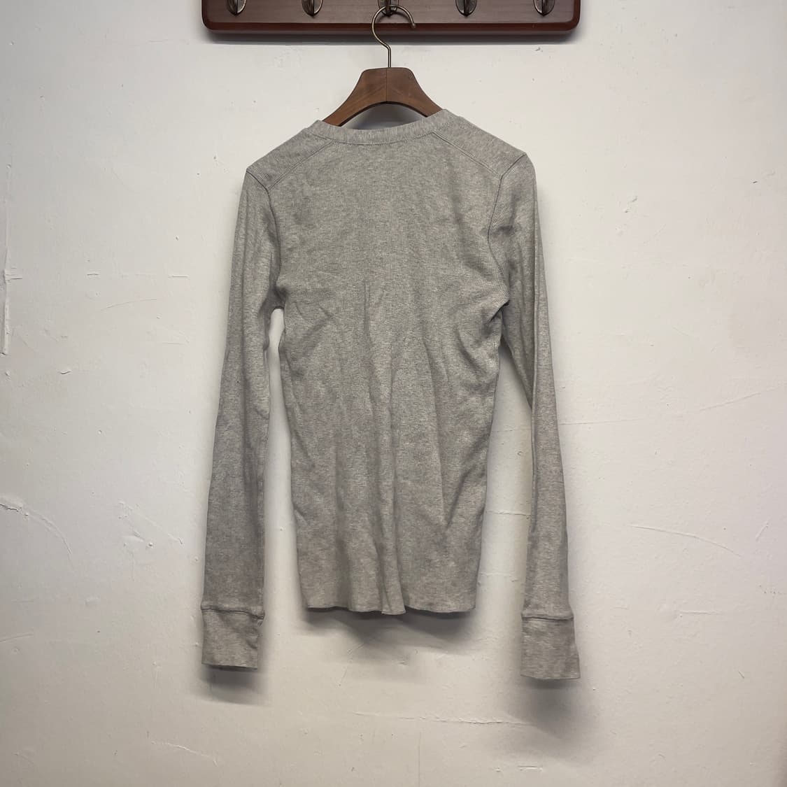 폴로 랄프로렌 (우먼) 그레이 헨리넥 롱 슬리브   상품이미지4