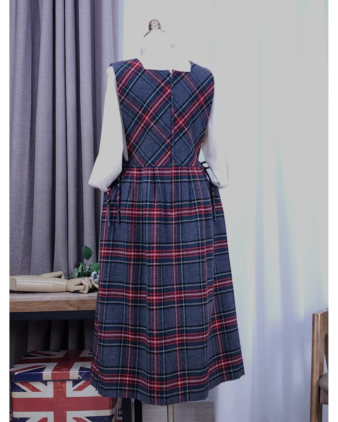 울 원피스 상품이미지4