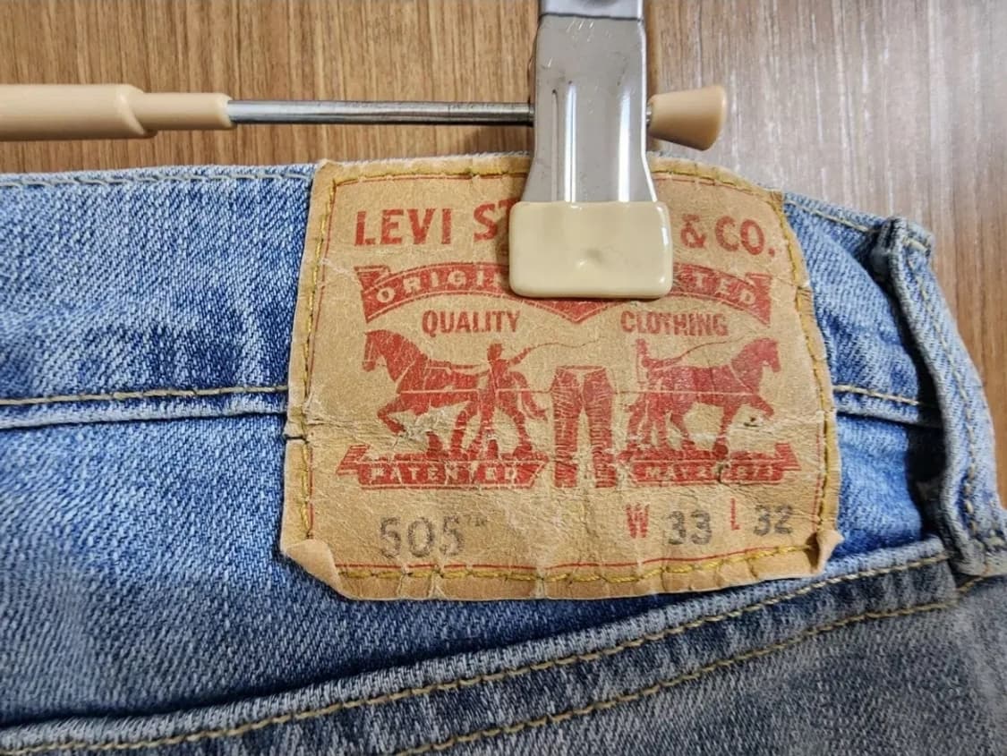 (33)리바이스 505 데님 팬츠 상품이미지6