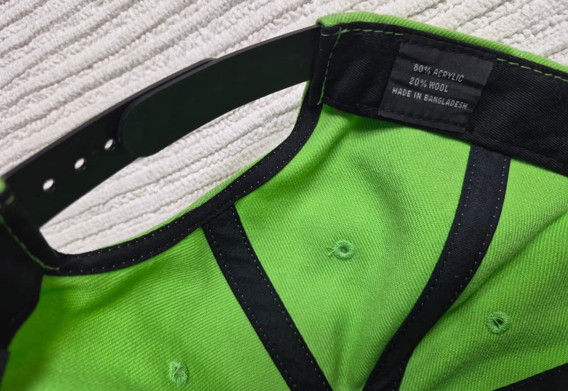 Pleasures
Snapback (Lime Green) 상품이미지4