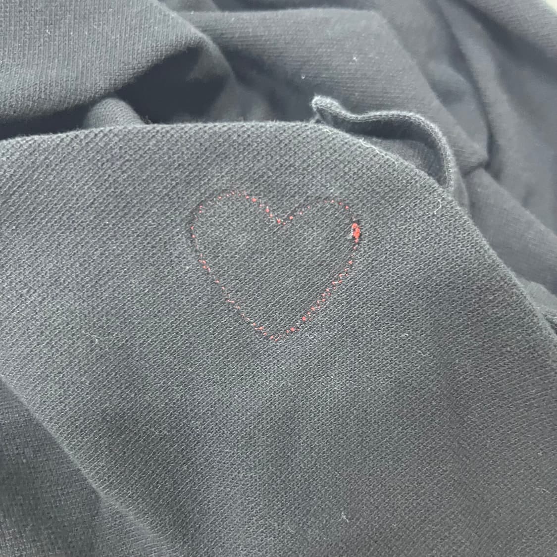 [COMME DES GARCONS] 로고 카라티 블랙 상품이미지7