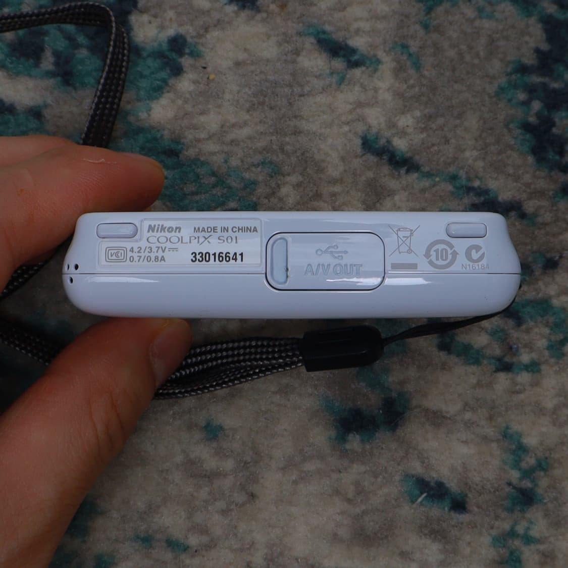 Nikon 니콘 쿨픽스 s01 빈티지카메라 제니 카메라 화이트 상품이미지6