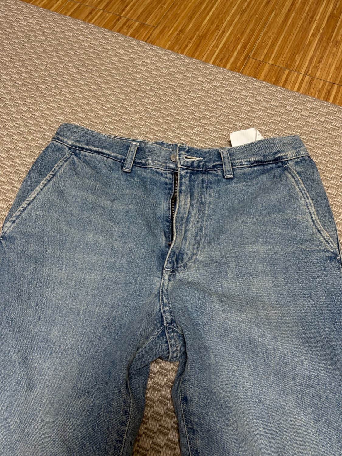 포터리 원워시드컴포트 데님 미드 블루 0 상품이미지4