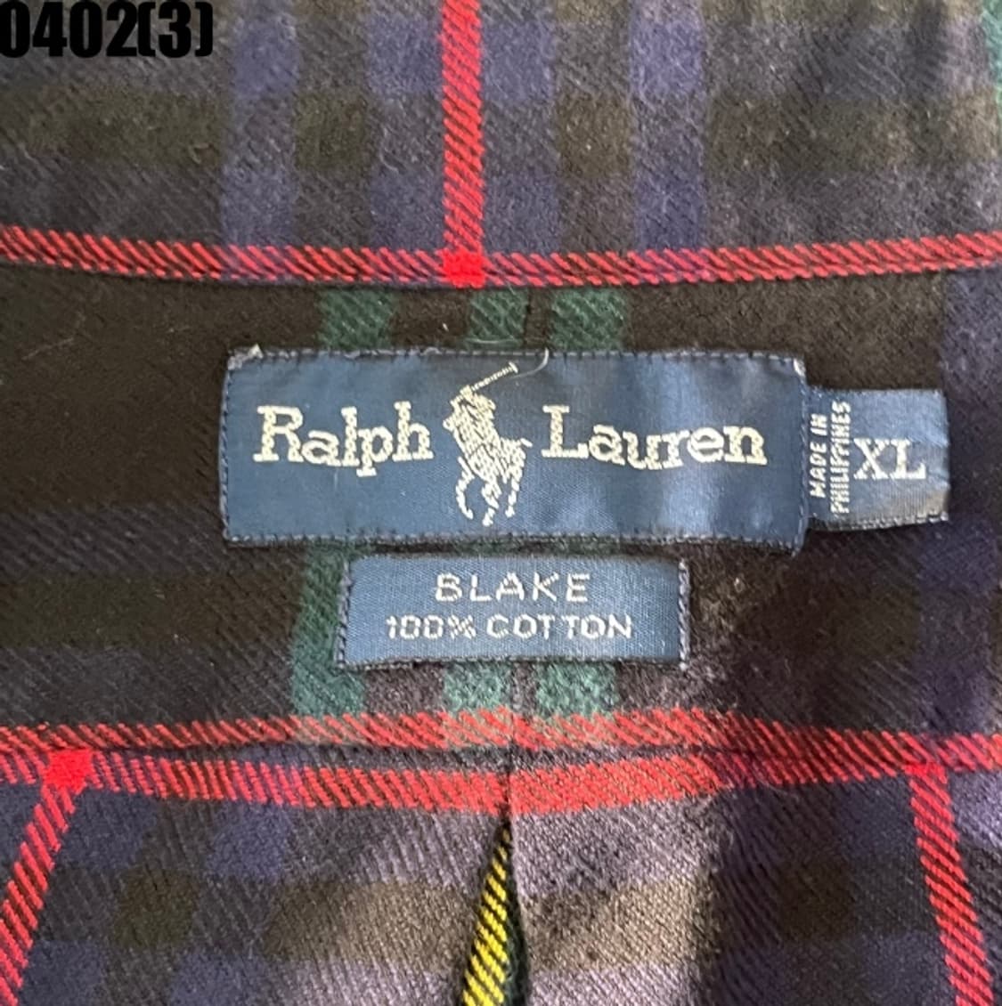 폴로 랄프로렌 체크 긴팔셔츠 상품이미지3