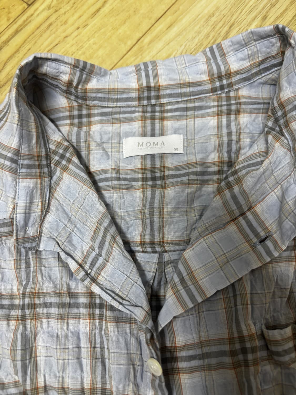 모마디자인 크링클 셔츠 상품이미지4