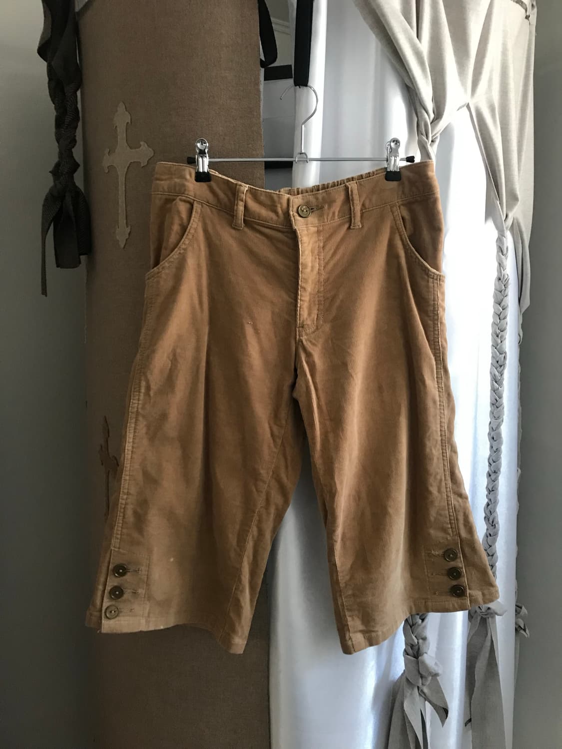 vintage corduroy carpri pants (29inch) 상품이미지6