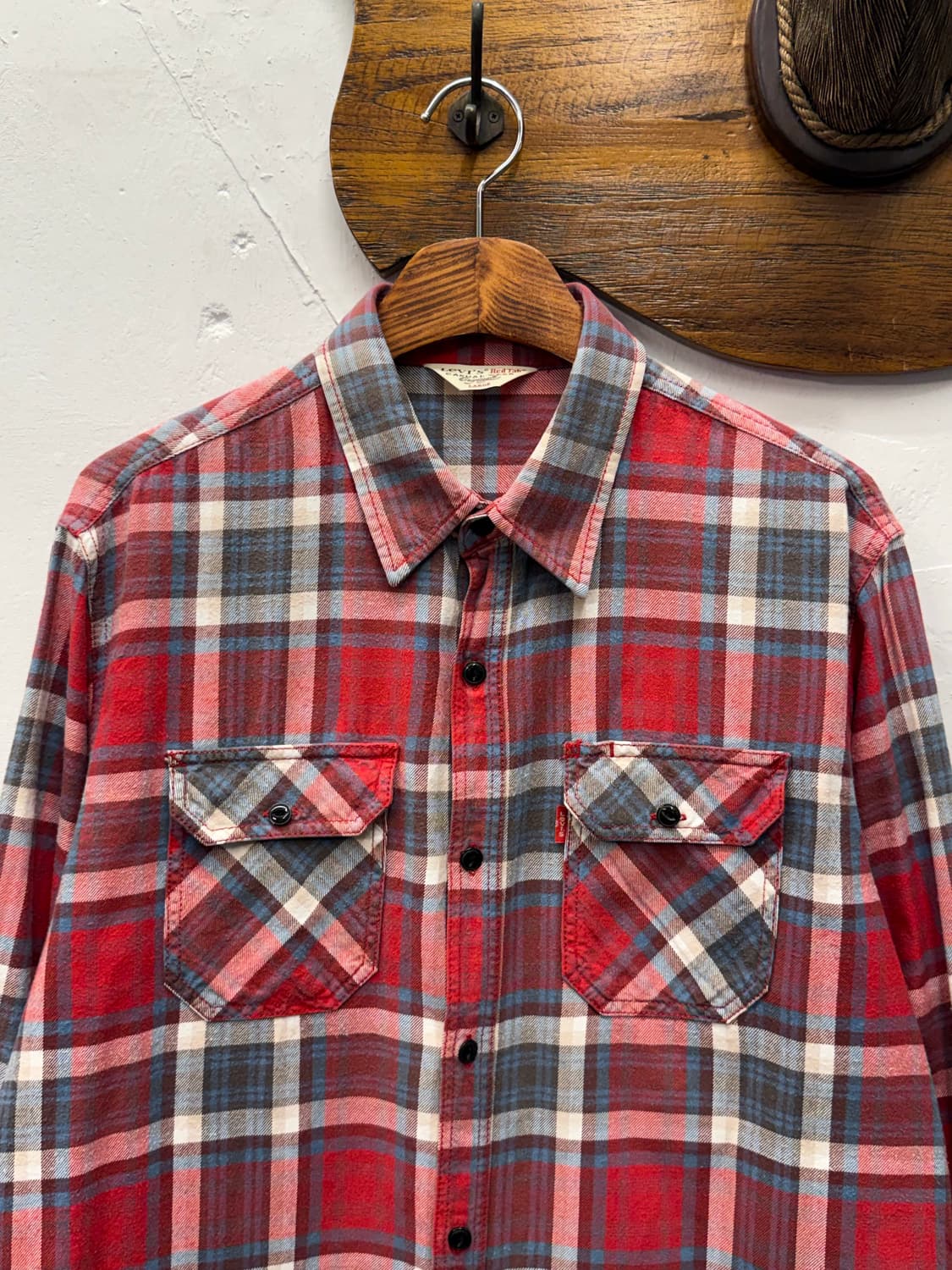 Levi's Red Tab Plaid Shirt 상품이미지2