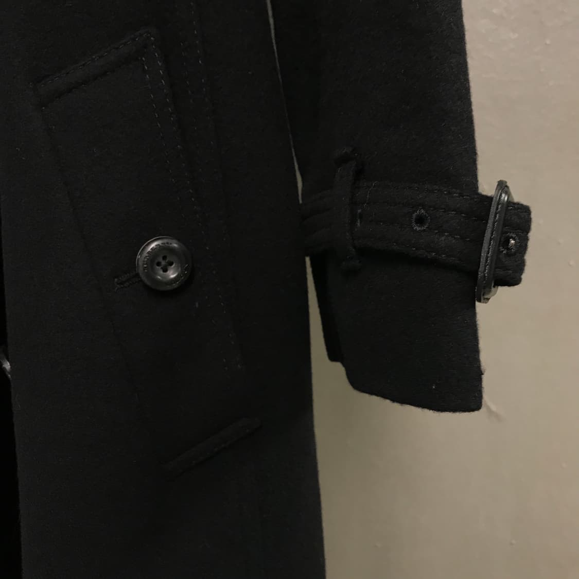 버버리 트렌치 코트 블랙 10(W) 상품이미지4