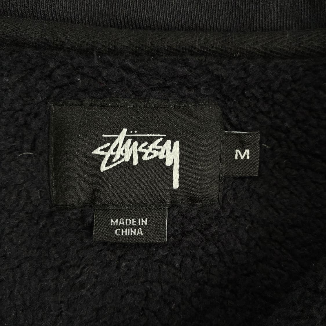 Stussy 스투시 재팬라인 아치로고 하프집업 스웻맨투맨 상품이미지5