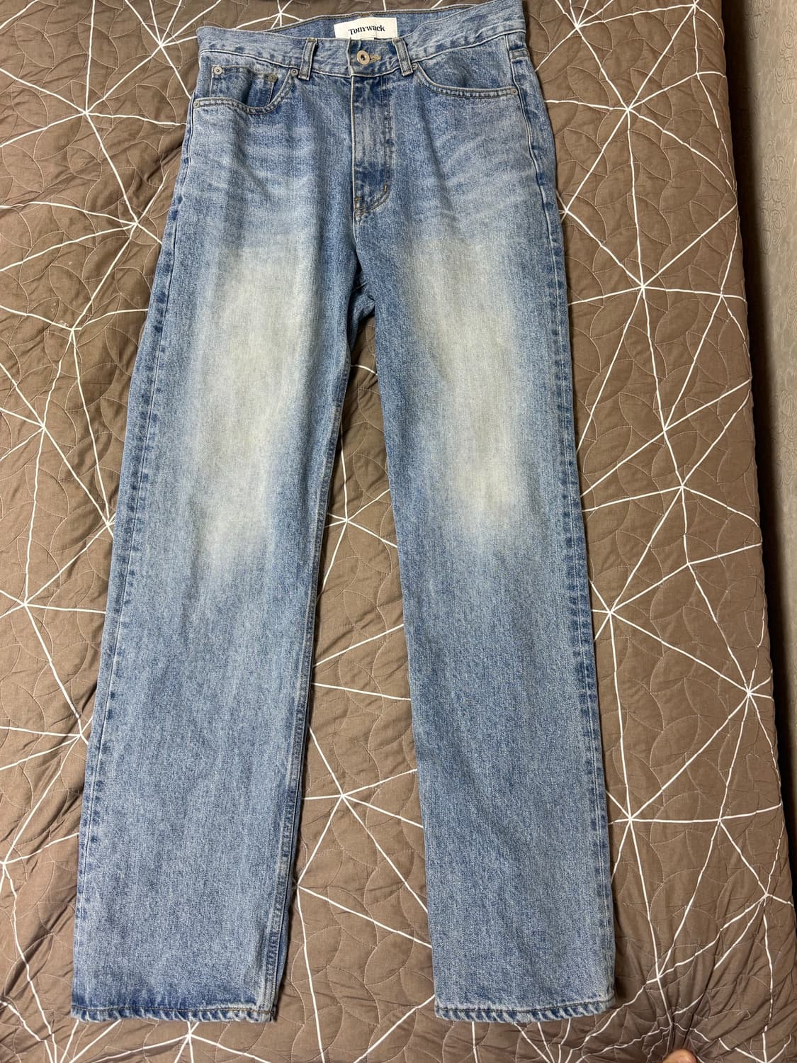 토니웩 Straight Denim Washed Light Blue 28 상품이미지1