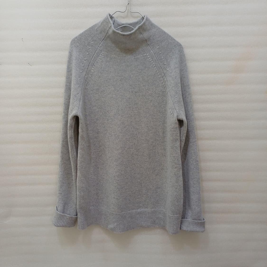 띠어리 순 캐시미어 반폴라 반목 니트 여성 M 목폴라 사랑봉봉 상품이미지1