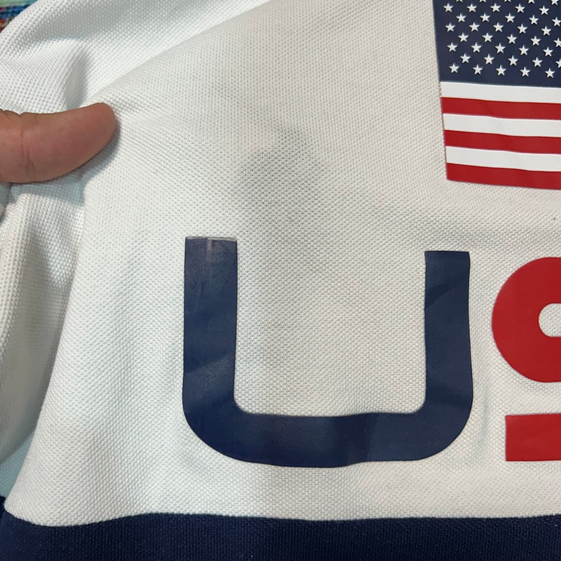 [2XL] 폴로랄프로렌 USA 빅포니 카라티 상품이미지10