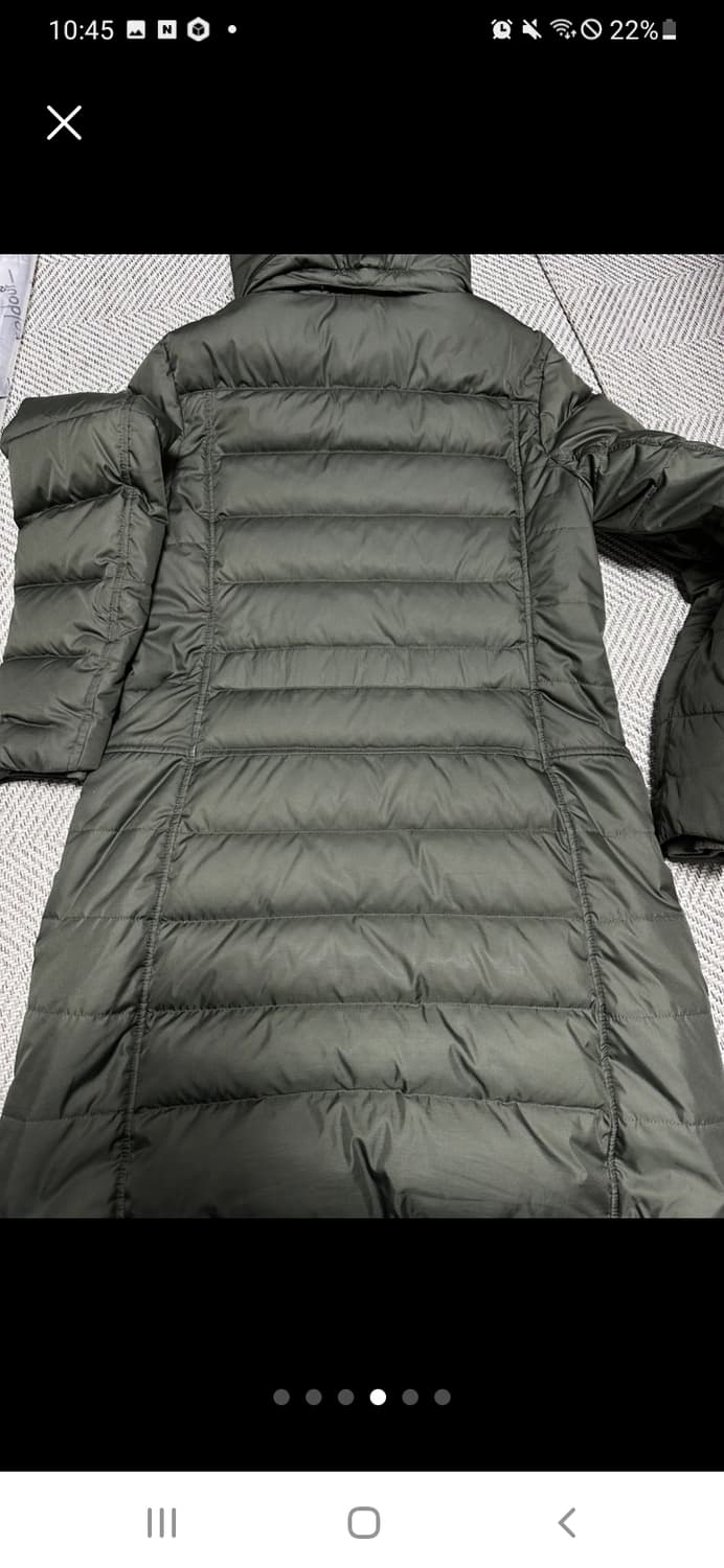 나이키 덕다운 카키 롱패딩 95 상품이미지2