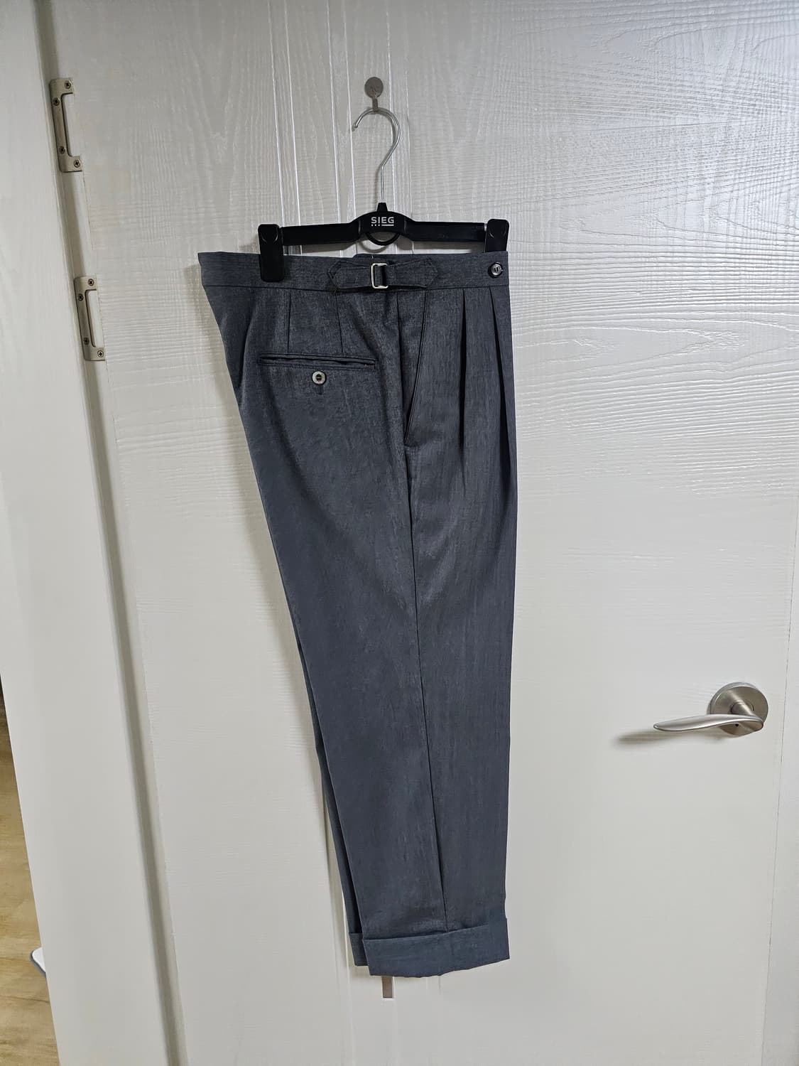 벨리프 그레이 울 슬랙스 상품이미지2