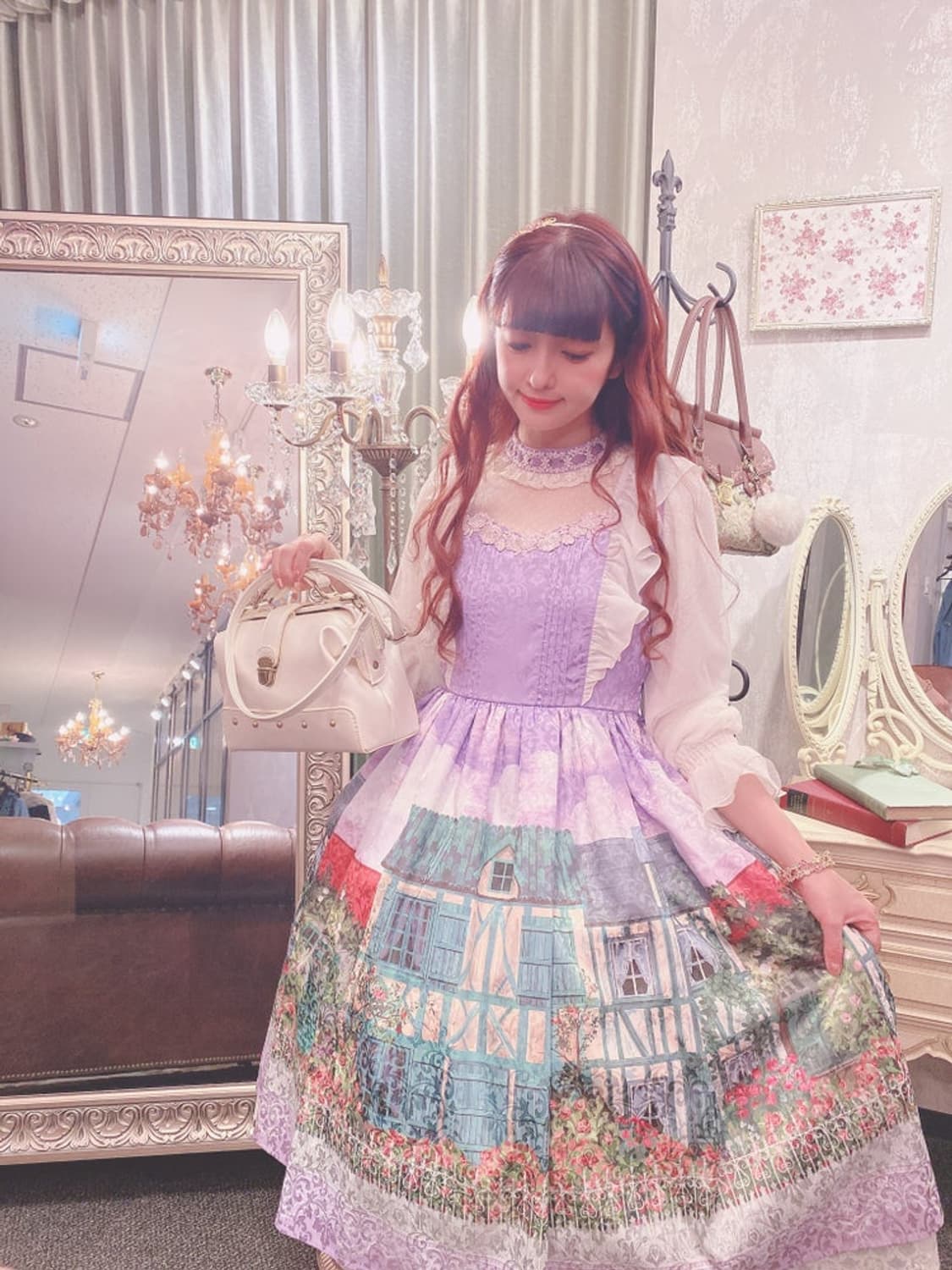 새상품) axes Kawaii Gerberoy Rose op 로리타양복 상품이미지5