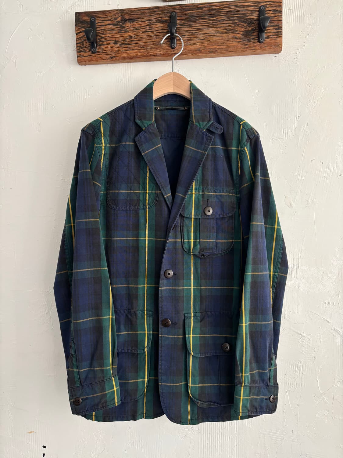 Polo 폴로 랄프로렌 타탄체크 블레이저 자켓 상품이미지1